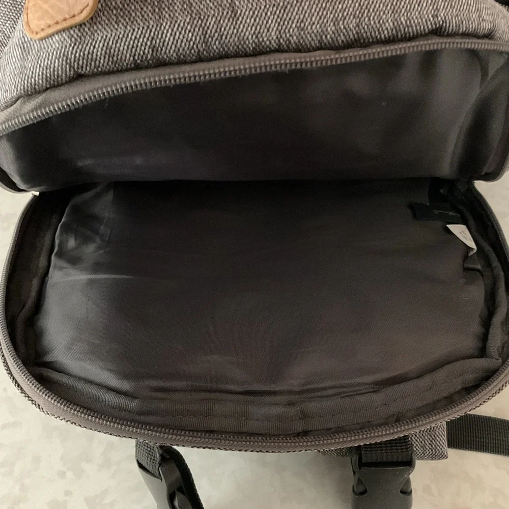 Eddie Bauer Gray and Black Backpack